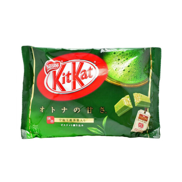 Nestle Kitkat Greentea Pack 10pcs