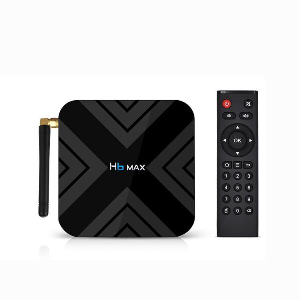 H6 MAX Android 9.0 TV BOX 4GB DDR3 32GB EMMC Allwinner H6 Chip Smart Set Top Box Support 4K 6K 2.4G WIFI TV Box