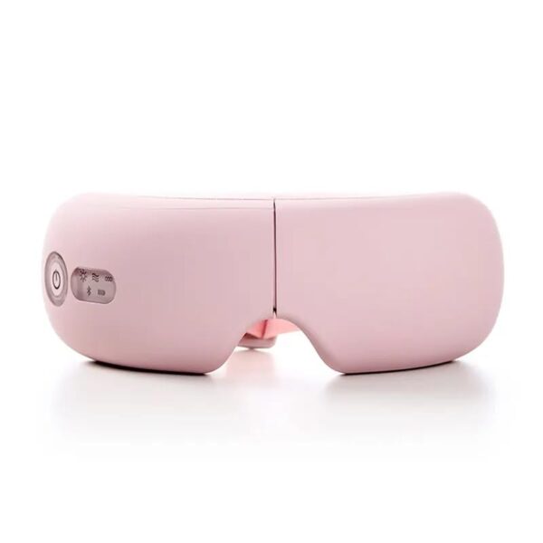 Neo Classic music Electric Airbag Vibration Hot Eye Massager Equipment With Heat Compression-pink