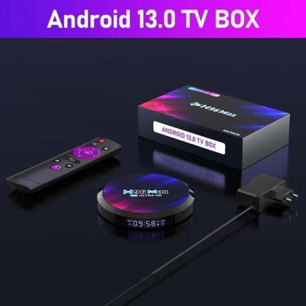 Neo Classic H96 Max 2GB 16GB Android 13.0 5G Dual Band Wi Fi RK3528 TV Box - Image 5