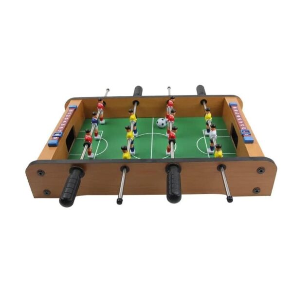 Neo Classic Wooden Football Game Table, Tabletop Soccer Board Game Set Sports Toy (51.3 * 7.5 * 30.5 cm) - Image 3