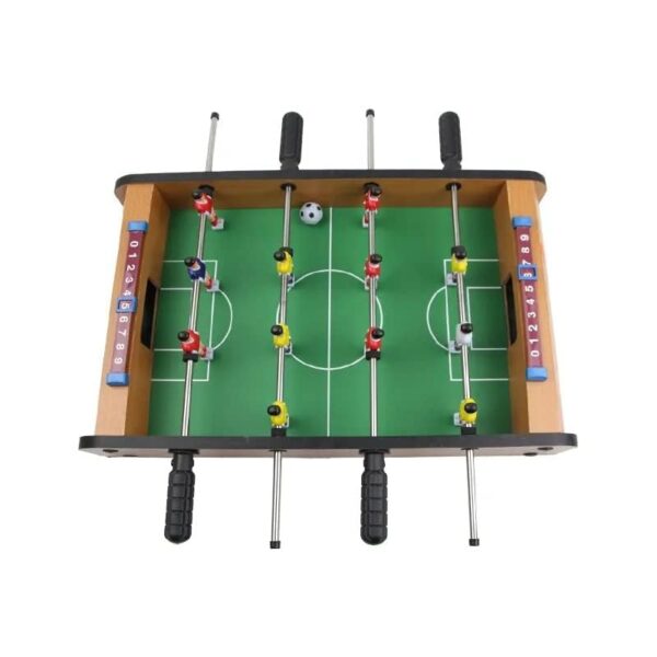 Neo Classic Wooden Football Game Table, Tabletop Soccer Board Game Set Sports Toy (51.3 * 7.5 * 30.5 cm) - Image 4