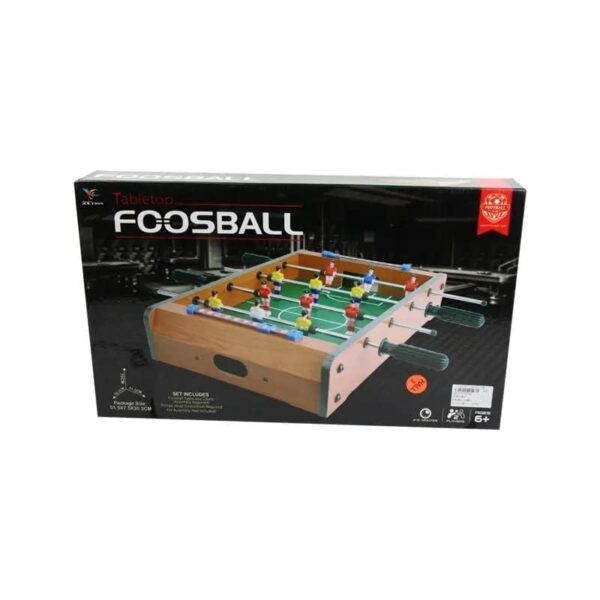 Neo Classic Wooden Football Game Table, Tabletop Soccer Board Game Set Sports Toy (51.3 * 7.5 * 30.5 cm) - Image 5