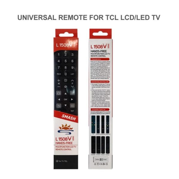 Neo Classic Replacement Remote Control L1508V for TCL TV - Image 4