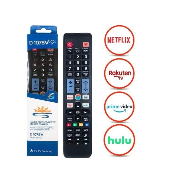 Neo Classic Replacement Remote control D1078V for Samsung TVs - Image 2