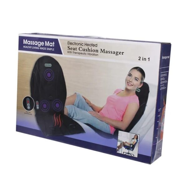 Neo Classic Full Car Seat Massagers Body Massage Chair mat Pad Neck and Back Massager - Image 4