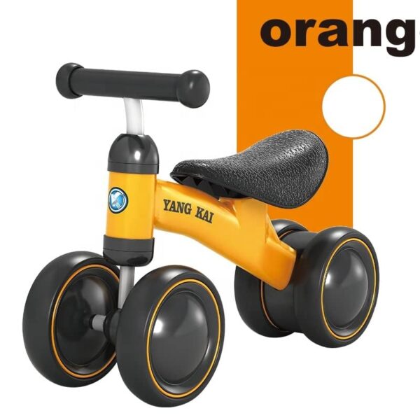 Neo Classic Children Kids Balance Cycle Walker Baby Balance Bike Bicycle For Kids - Orang - Image 3