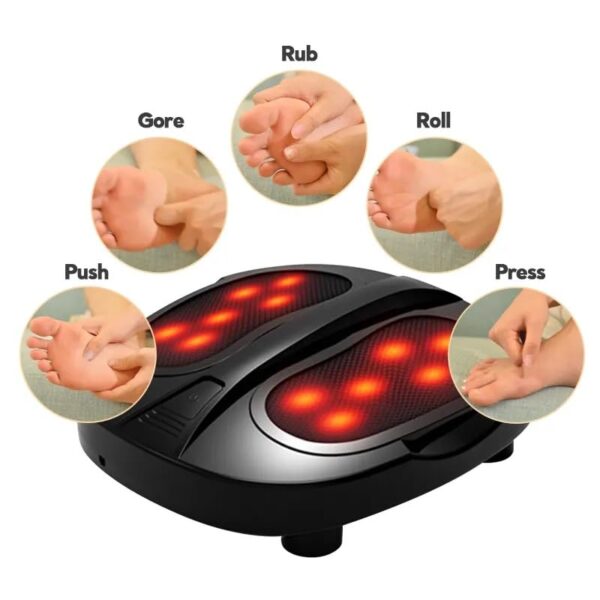 Neo Classic Foot Massager Machine vibrating with Heat electric foot massager - Image 2