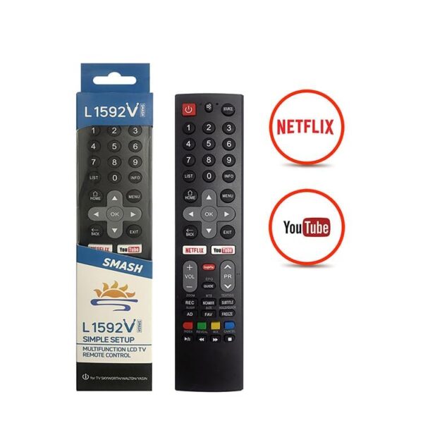 Neo Classic Replacement Remote Control L1592V for Skyworth TV - Image 2