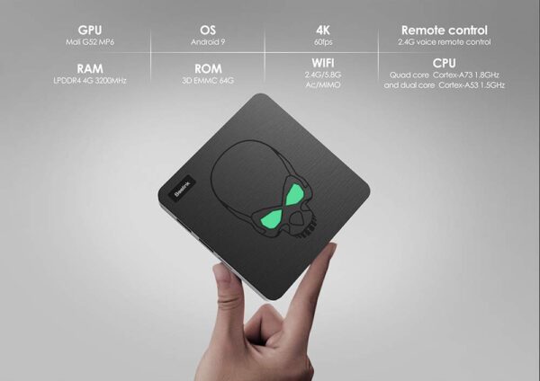 Beelink GT-King 4GB+64GB Android TV Box - Amlogic S922X Hexa-core 4K Smart Streaming Media Players Open-SDK - Image 2