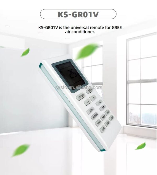 Neo Classic Compatible Gree Air Conditioner AC Remote Control- GR01V - Image 2