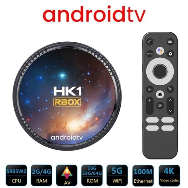 Neo Classic HK1 RBOX W2T TV Box Android 11.0 ATV 4G/32G Dual WIFI - Image 3