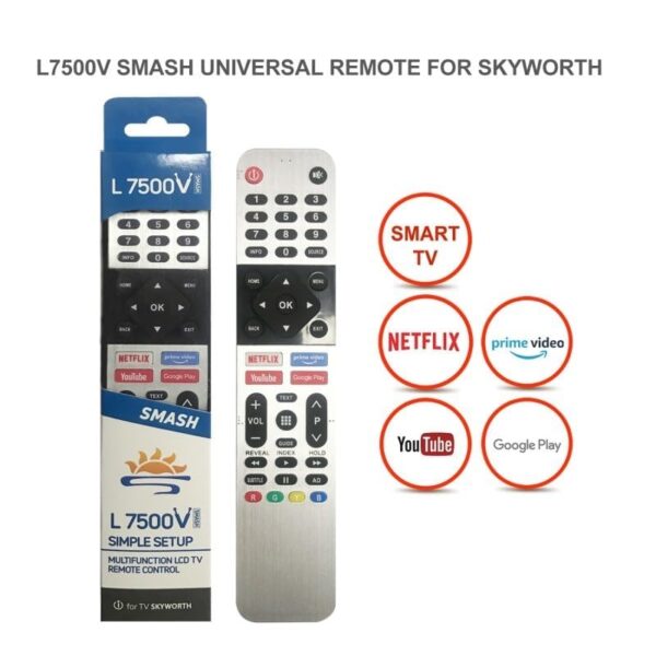 Neo Classic Replacement Remote Control L7500V for Skyworth TV - Image 3