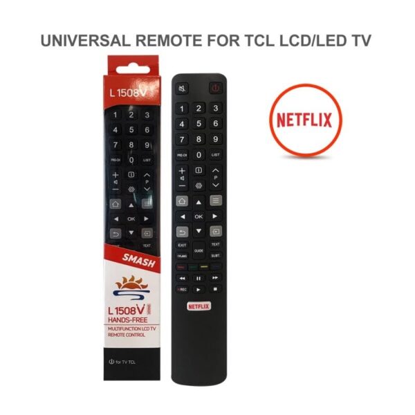 Neo Classic Replacement Remote Control L1508V for TCL TV