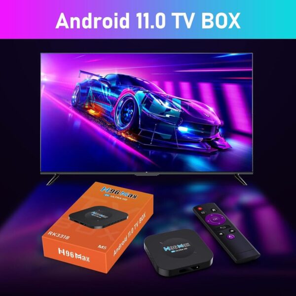 Neo Classic H96 Max M5 2GB 16GB Android 11.0 WI FI RK3318 TV Box - Image 3