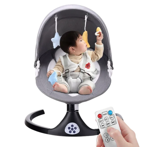 Baby Electric Rocking Chair Newborns Sleeping Cradle Bed Child comfort chair reclining chair for baby Baby Bed 0-3 years old - Image 2