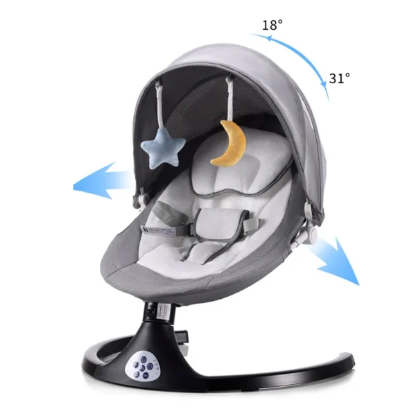 Baby Electric Rocking Chair Newborns Sleeping Cradle Bed Child comfort chair reclining chair for baby Baby Bed 0-3 years old - Image 5