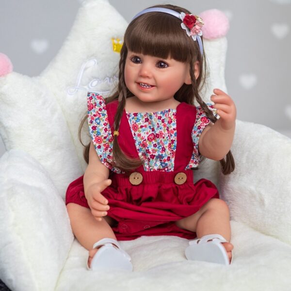 Cammi NPK 55CM Full Soft Silicone Reborn Baby Girl Doll 3D Look