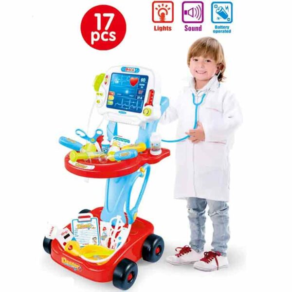 Medical Play Set Doctor Pretend Play Toy Kit - 660-46