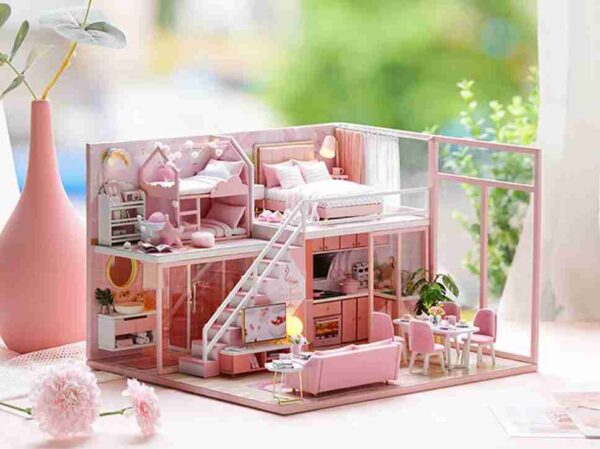 Girlish Dream L027B DIY Miniature House- Assemble Doll House Craft Kit