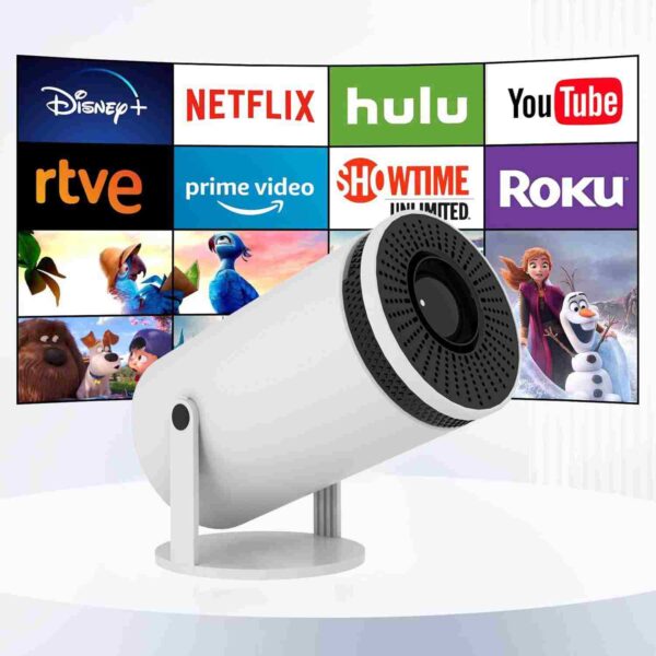 HY300 Android Smart HD Projector - Android 12 OS 720p Native Resolution - Image 3