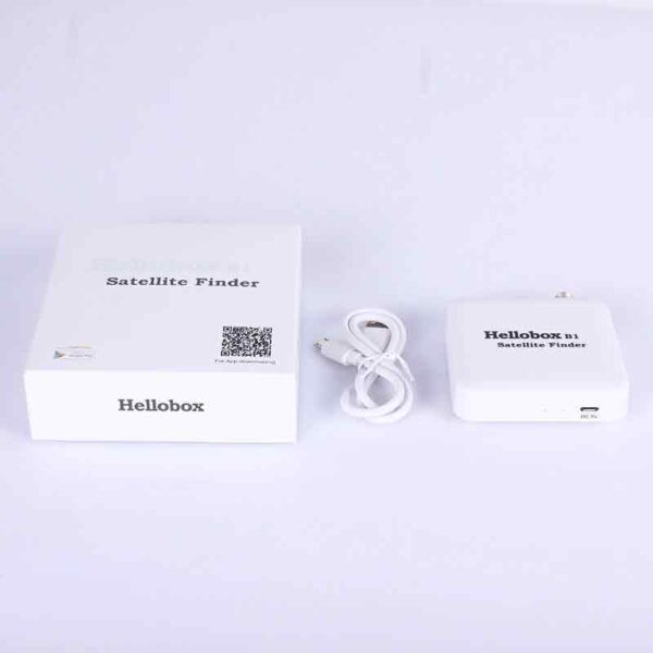 Hellobox B1 Satellite Finder With Android System Bluetooth Satellite Finder Meter - Image 3