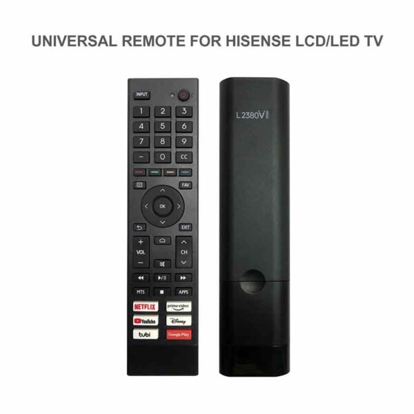 Hisense TV Compatible Remote- Smash L2380 V Universal Remote Control- 2 Remotes - Image 2