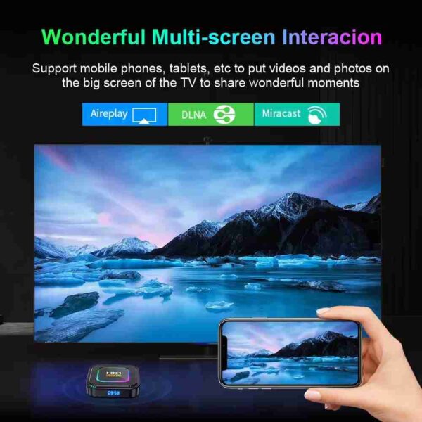 Hk1 Rbox K8 Android 8K Smart TV Box - 2GB RAM 16GB ROM Android 13 - Image 4