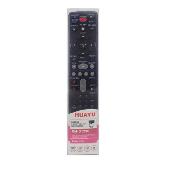 LG Home Theater Compatible Remote - Huayu RM-D1296 Blu-Ray Disc Home Theater Remote Control - Image 2