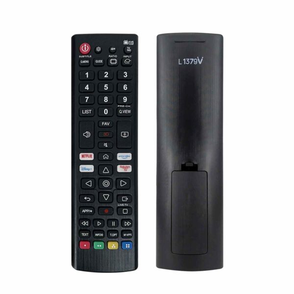 LG TV Compatible Remote - L1379 LCD LED TV Universal Remote Control- 2 Remotes - Image 2