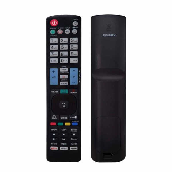 LG TV Compatible Remote - L930 LCD LED TV Universal Remote Control - 2 Pieces