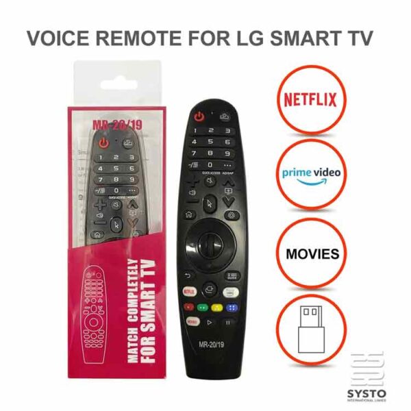 LG TV Compatible Remote - MR-20/19 Smart TV Remote Control