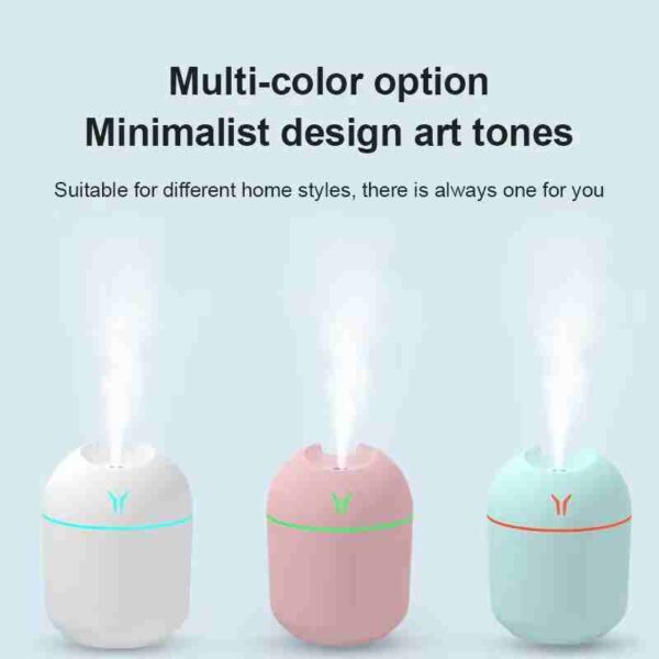 Little Y Portable Mini Air Humidifier Oil Diffuser for Car/Room - 2 pieces - Image 2