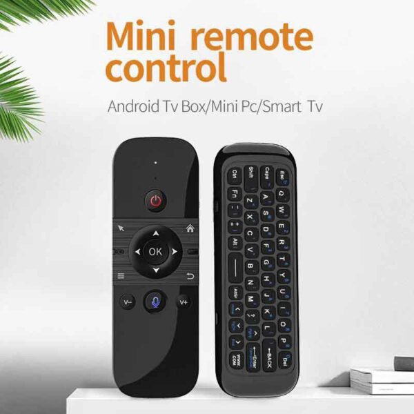 M8 Air Mouse Google Voice Remote Control 2.4G Mini Wireless Keyboard IR Learning Gyro