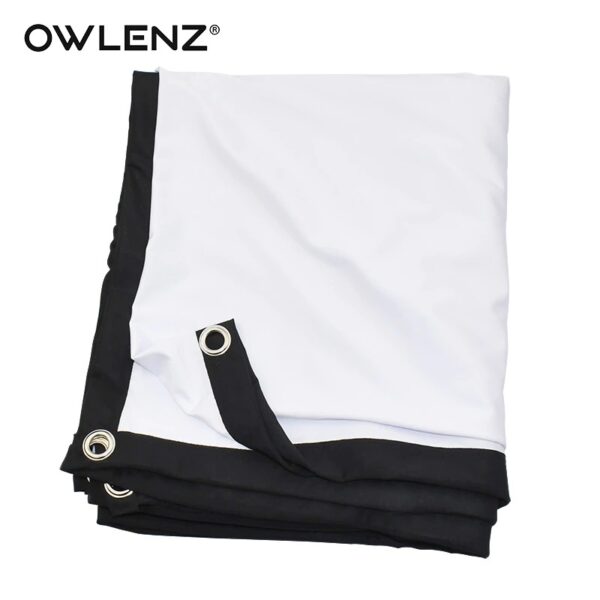 Owlenz 150 inch Simple Projection Screen 16:9 Portable Foldable Projector Screen (Type C) - Image 3