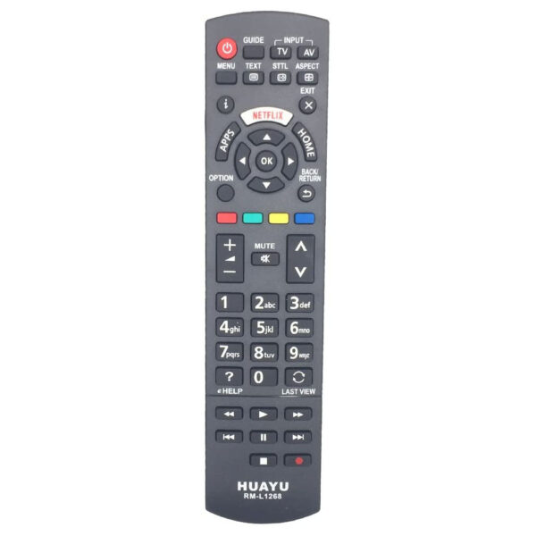 Panasonic TV Compatible Remote – Huayu RM-L1268 LCD LED TV Universal Remote Control