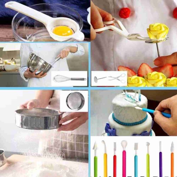 Professional Cake Decoration Kit - 512 Pieces Cake Decorating Tool Set - Image 3