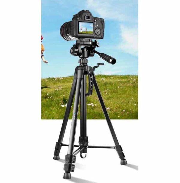 Puluz PU3096B Professional Tripod- Aluminum Tripod Mount with Three-dimensional Head