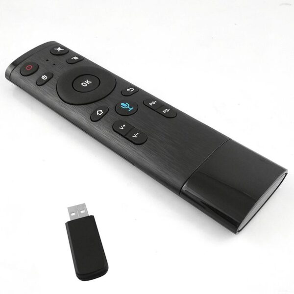 Q5 Gyro Air Mouse Voice Remote Control for Android Smart TV Media Box