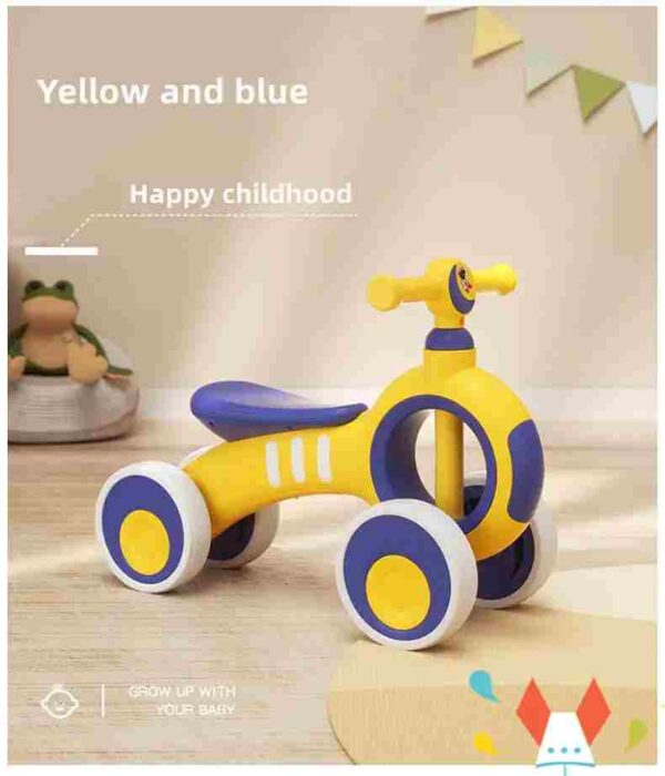 SQ-33 Kids Cycle - Pedalless Push Along Indoor Walking Cycle