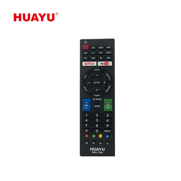 Sharp TV Compatible Remote Control- Huayu RM-L1346 LCD LED TV Remote Control