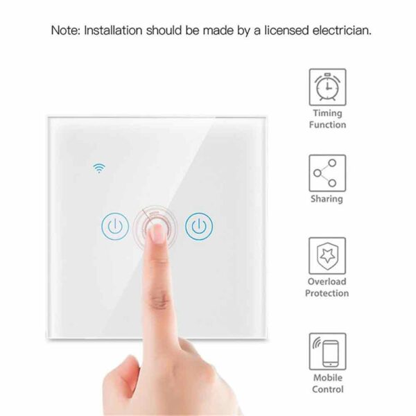 Smart Life DS-101JL 3 Gang WiFi Smart Switch - Image 3