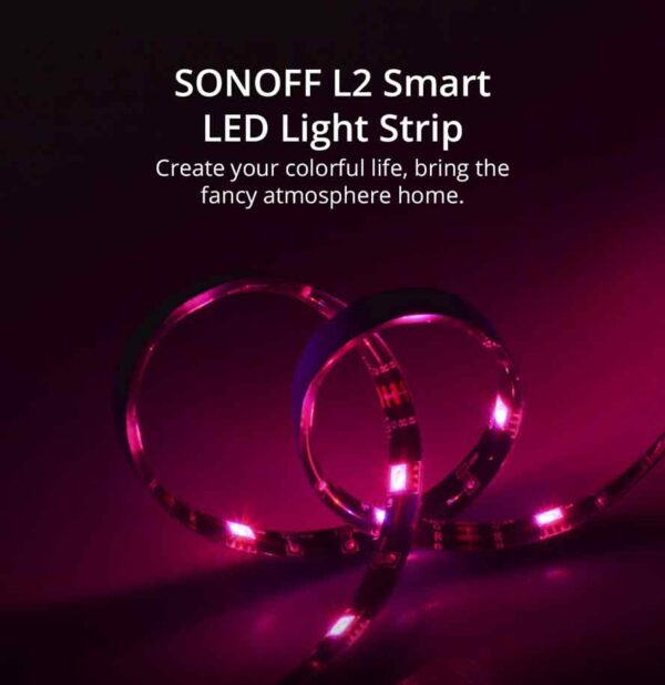 Sonoff L2-2M WiFi Smart LED RGB Light Strip - 2 Meters