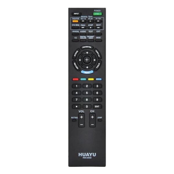 Sony TV  Compatible Remote - Huayu RM-D959 LCD LED TV Remote Control