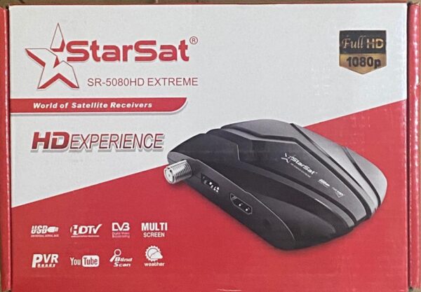 Starsat SR-5080HD Extreme Satellite Receiver(with USB stick)