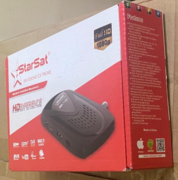 Starsat SR-5090HD Extreme Satellite Receiver - Image 2