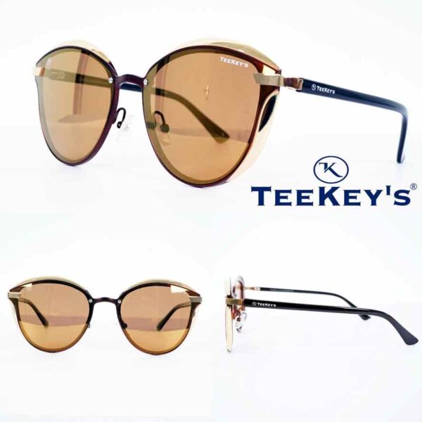 TEEKEYS GoldenSky Series Sunglass With 100 % UV Protection and Polarized