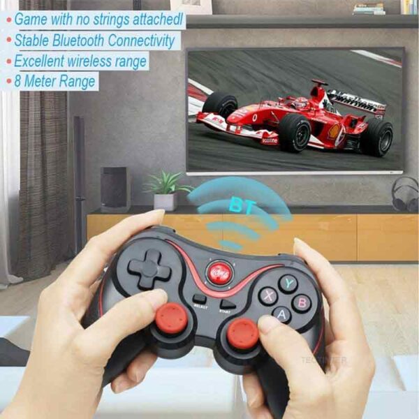 Terios T3 Wireless Joystick Gamepad For Mobile Phone, Tablet, PC, and TV Box - Image 2