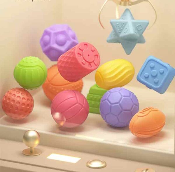 Tumama TM190 Soft Baby Balls & Blocks 12 Pcs