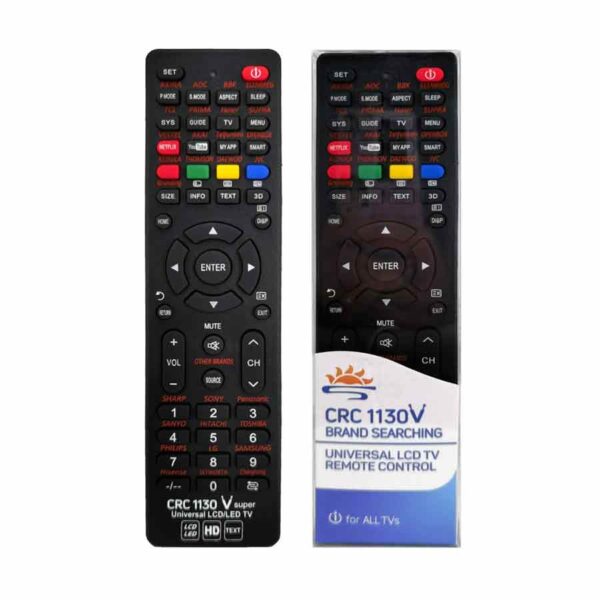 Universal Remote for All TVs - Smash 1130 LCD LED TV Universal Remote Control - Image 2